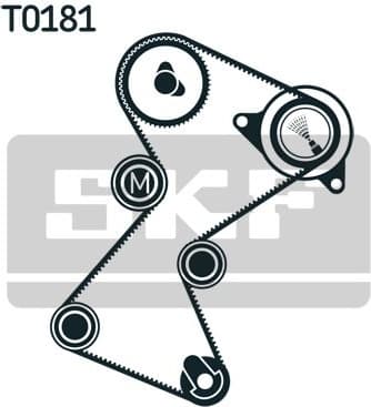 Timing Belt Kit VKMA 06117 - image 2