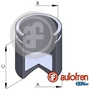 Piston, brake caliper D02590 - image 2