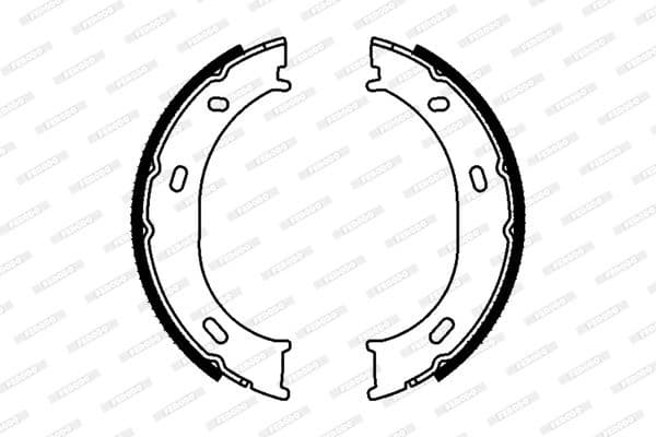 Brake shoes handbrake, Top Quality FSB624 - image 3