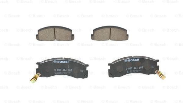 Brake Pad Set, disc brake 0986424183