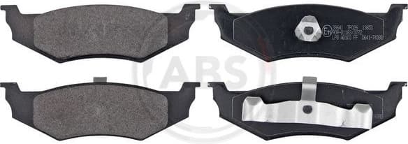 Brake Pad Set, disc brake 38641