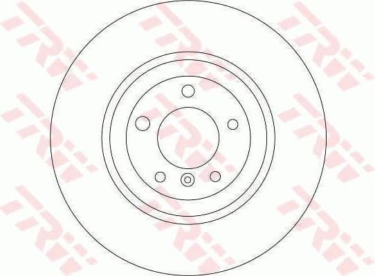 Brake Disc TRW SINGLE DF4349S - image 3