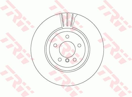 Brake Disc TRW SINGLE DF6624S
