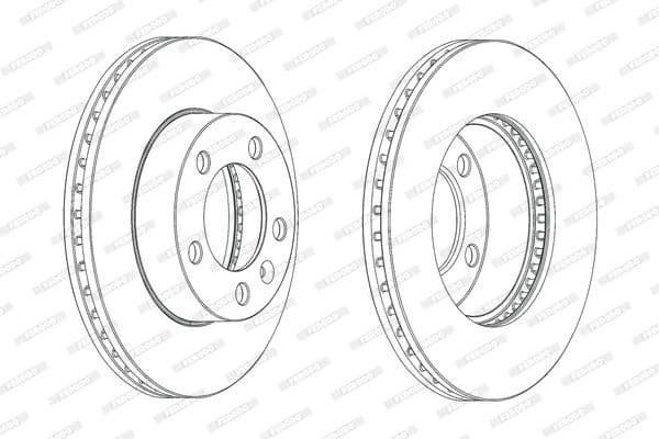 Brake disc, 1pcs FRONT, Top Quality DDF1974C-1 - image 3