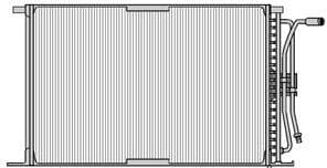 Condenser, air conditioning TSP0225026