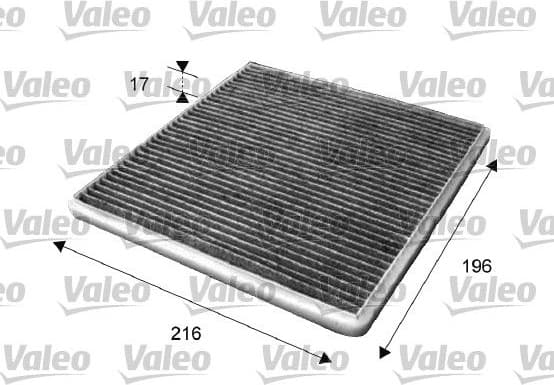 Filter, cabin air VALEO PROTECT 715650