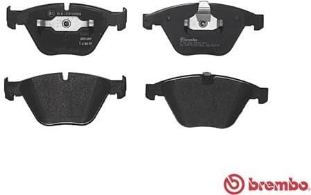 Brake pads front, Top Quality P06046 - image 2