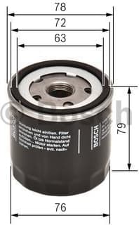 Oil Filter F026407176 - image 5