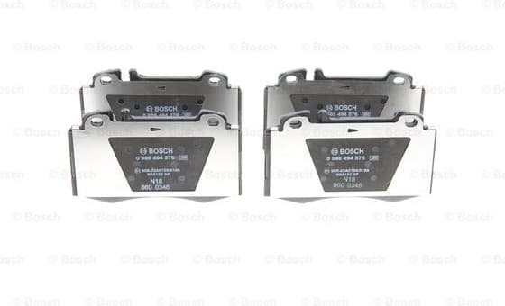 Brake Pad Set, disc brake 0986494576