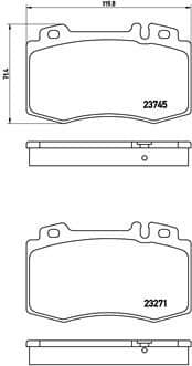 Brake Pad Set, disc brake PRIME LINE P50053