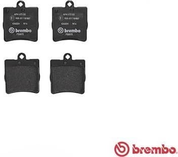 Brake Pad Set, disc brake PRIME LINE P50072 - image 2