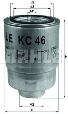 Filter diesel fuel KC46 - image 2