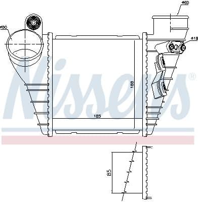 Charge Air Cooler ** FIRST FIT ** 96847