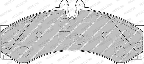 Brake pads front, Top Quality FVR1879 - image 3