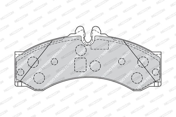 Brake pads front, Top Quality FVR1879 - image 4