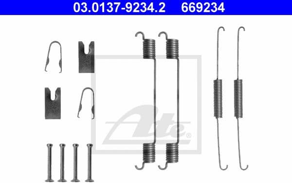 Accessory Kit, brake shoes 03.0137-9234.2