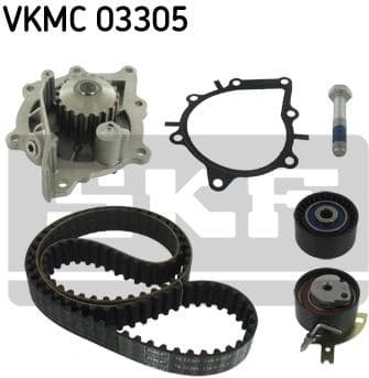 Timing belt kit with water pump VKMC 03305 - image 4