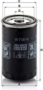 Oil Filter W719/14