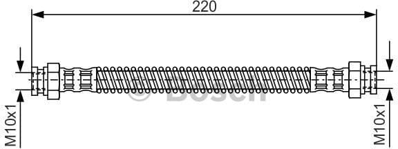 Brake Hose 1987476560 - image 2
