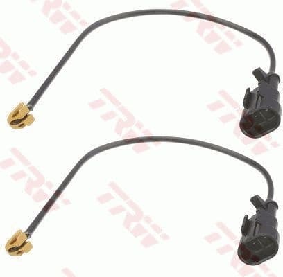 Warning Contact, brake pad wear GIC346