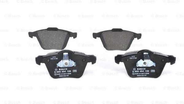 Brake Pad Set, disc brake 0986494159