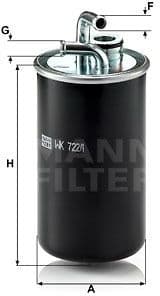Fuel Filter WK722/1