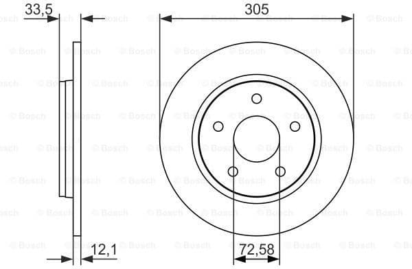 Brake Disc 0986479050 - image 6