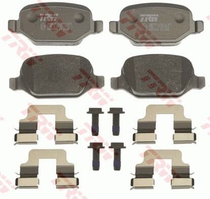 Brake Pad Set, disc brake COTEC GDB1396 - image 2