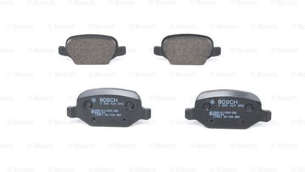 Brake Pad Set, disc brake 0986424553 - image 3