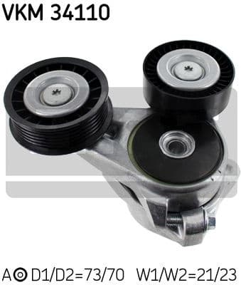 Tensioner belt VKM34110 - image 2