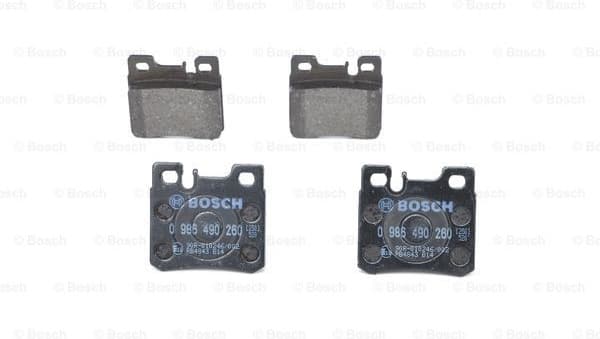 Brake Pad Set, disc brake 0986490260 - image 3
