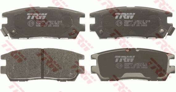 Brake Pad Set, disc brake COTEC GDB1127 - image 2