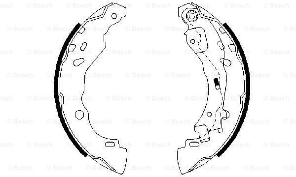 Brake Shoe Set 0986487690