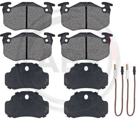 Brake Pad Set, disc brake 36525