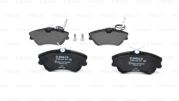 Brake Pad Set, disc brake 0986424451 - image 3