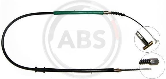 Cable Pull, parking brake K10557