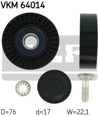 Tensioner belt VKM64014 - image 2