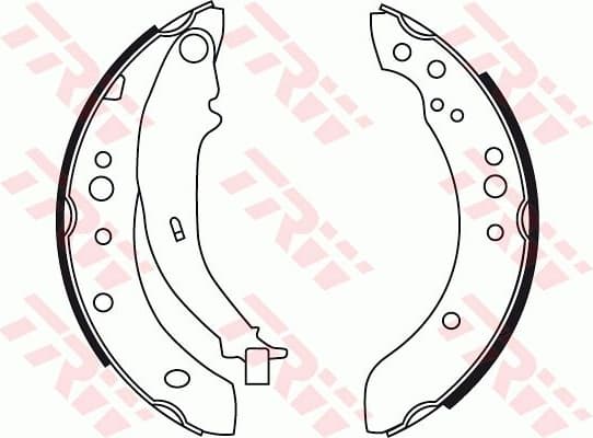 Brake Shoe Set GS8769 - image 2