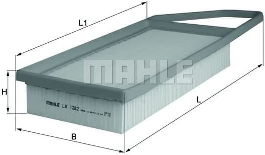 Filter air LX1282 - image 2