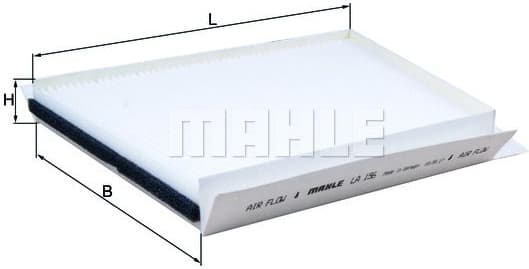 Filter cabin LA156 - image 2