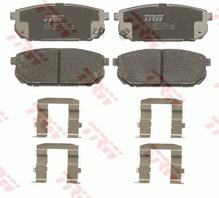 Brake pads rear, Top Quality GDB3344 - image 2