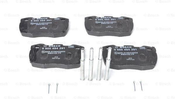 Brake Pad Set, disc brake 0986494291 - image 7