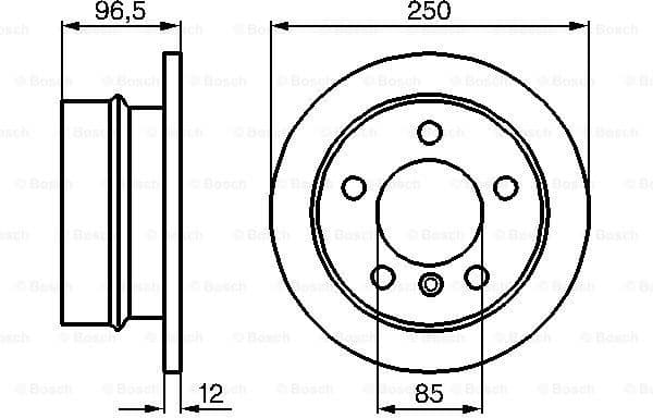 Brake Disc 0986478863 - image 5