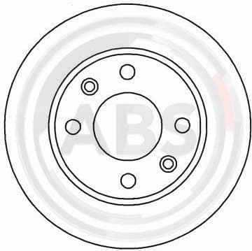 Brake Disc A.B.S. 15318