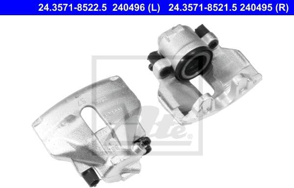 Brake Caliper 24.3571-8521.5
