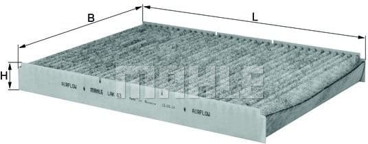 Filter cabin LAK63 - image 2