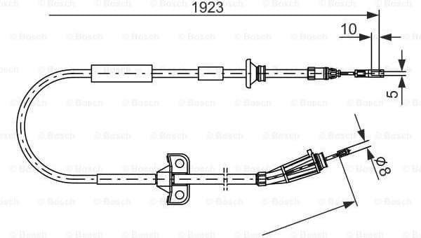 Cable Pull, parking brake 1987477999 - image 2