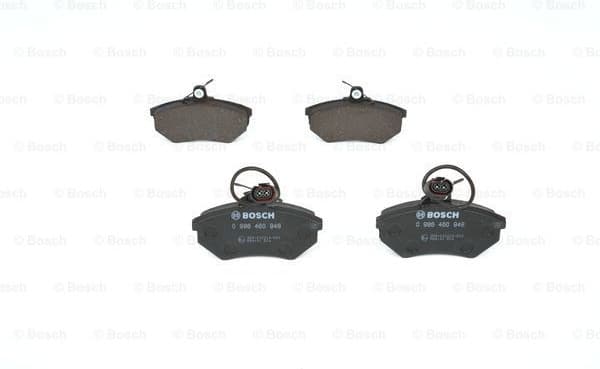 Brake Pad Set, disc brake 0986460948