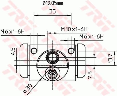 Wheel Brake Cylinder BWD313 - image 3