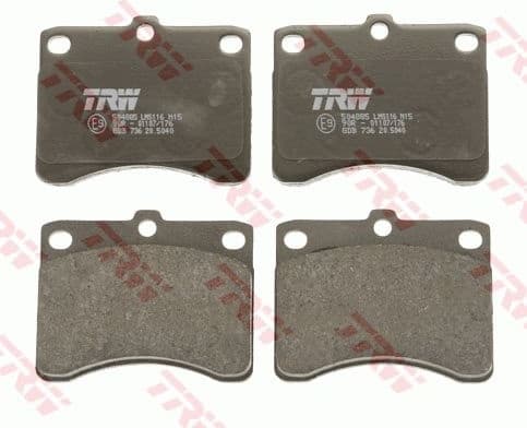 Brake Pad Set, disc brake GDB736 - image 2